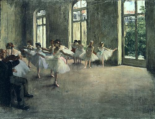 Edgar Degas The Rehearsal oil painting image
